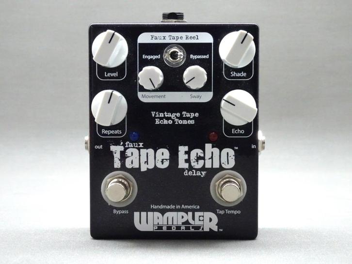 Wampler Faux Tape Echo, Muziek en Instrumenten, Effecten, Zo goed als nieuw, Delay of Echo, Ophalen of Verzenden