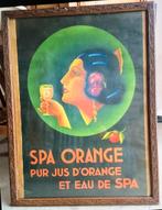 Affiche spa orange, Envoi, Comme neuf
