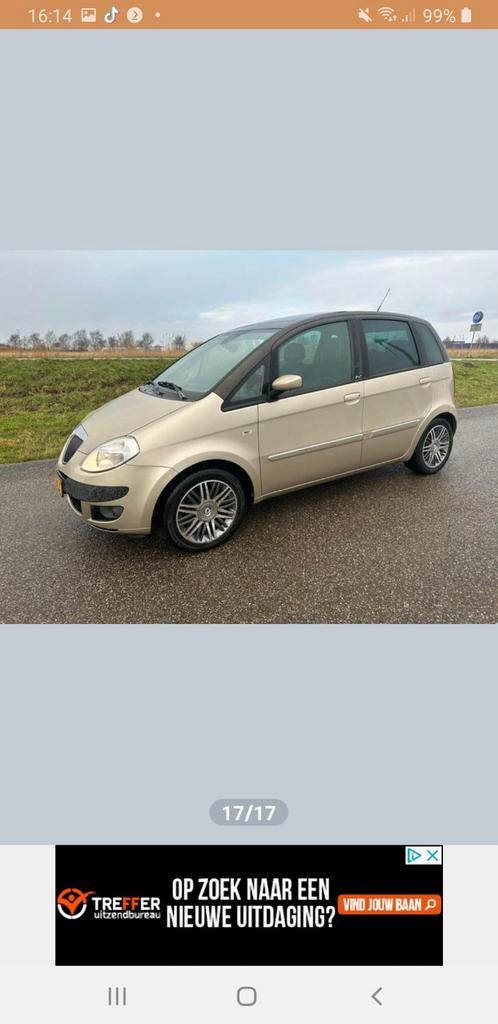 Lancia Musa  1.4 16V 2006 Beige, Auto's, Lancia, Particulier, Ophalen