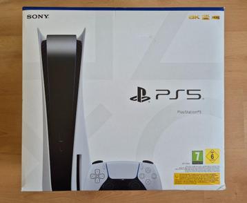 PS5 met discspeler PlayStation 5-console in goede staat beschikbaar voor biedingen
