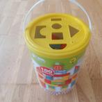 Houten bouwstenen 95 stuks met vormensorteerder, Kinderen en Baby's, Ophalen, Gebruikt, Overige merken