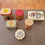 6 Blikken voor koffie, toffees, gelei ..., Enlèvement ou Envoi, Utilisé, Café, Autres marques