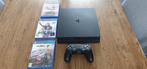 Playstation 4 + controler + 3 games, Games en Spelcomputers, Ophalen, Zo goed als nieuw, Original, Met games