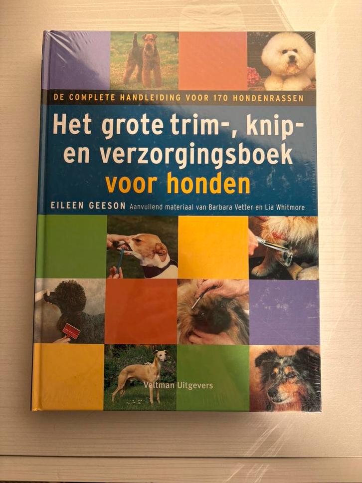 Het grote trim-, knip- en verzorgingsboek voor honden, Boeken, Dieren en Huisdieren, Honden, Ophalen of Verzenden