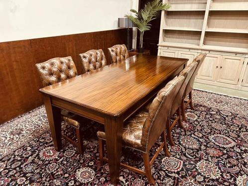 Klassiek Engelse Eettafel Tafel, Antiek en Kunst, Antiek | Kantoor en Zakelijk, Ophalen of Verzenden