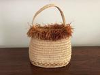 Leuk rieten tasje handtas mand, Handtassen en Accessoires, Tassen | Damestassen, Ophalen of Verzenden, Zo goed als nieuw, Handtas