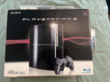 Playstation 3 (PS3) + 10 games beschikbaar voor biedingen