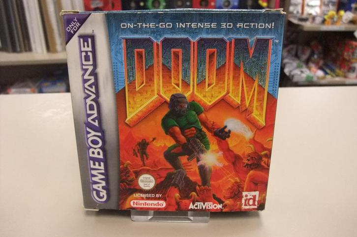 doom (cib) gba ukv, Games en Spelcomputers, Games | Nintendo Game Boy, Gebruikt, Shooter, 1 speler, Vanaf 16 jaar, Ophalen of Verzenden
