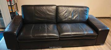 Kivik leder 3 zit 200 euro, Enlèvement, Comme neuf