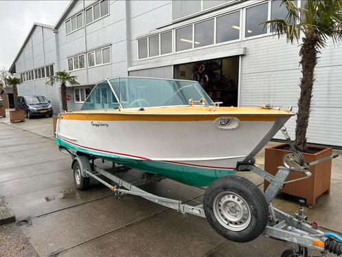 Guggisberg Alumaboot silbermowe, Watersport en Boten, Speedboten, Zo goed als nieuw, Aluminium, Ophalen