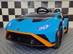 Kinderauto Lamborghini STO - 12 volt - driften - RC, Enlèvement ou Envoi, Neuf, Télécommande