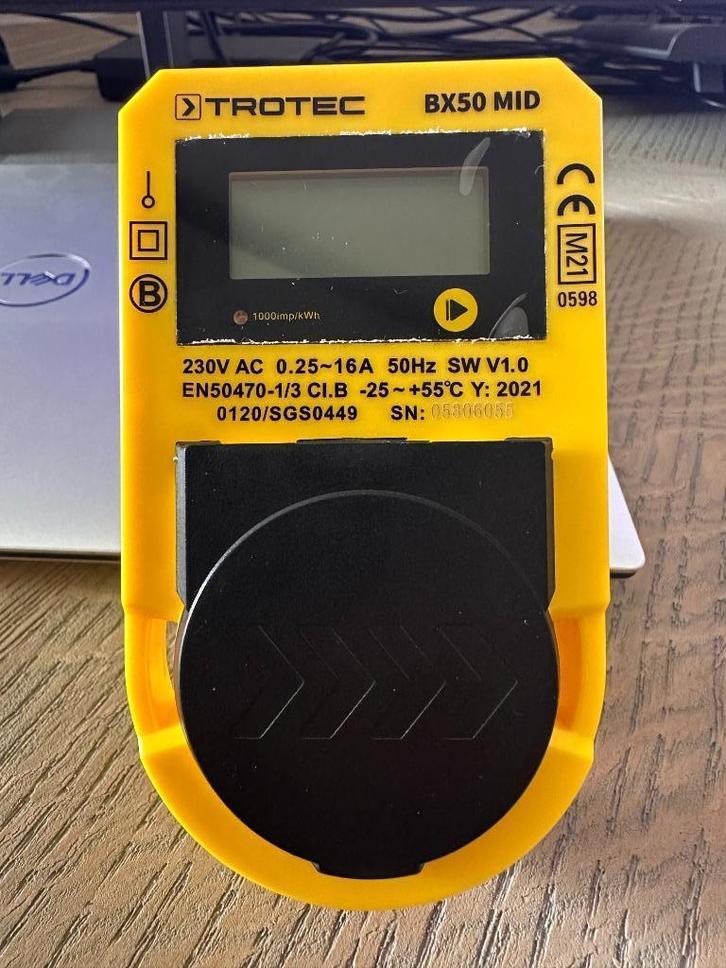 Trotec BX50 MID energiemeter, Elektronische apparatuur, Onderdelen en Toebehoren, Zo goed als nieuw, Ophalen of Verzenden