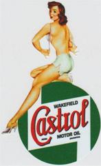 Castrol Pin Up Girl sticker #10, Verzenden