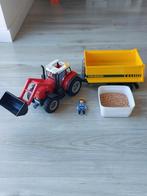 Playmobil 70131 tractor met aanhangwagen, Kinderen en Baby's, Speelgoed | Playmobil, Ophalen of Verzenden, Zo goed als nieuw