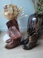 Cowboy boots, laarzen 38 cognac, Kleding | Dames, Hoge laarzen, Bruin, Ophalen of Verzenden, Gedragen