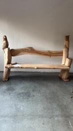 Houten bank, Tuin en Terras, Tuinbanken, Ophalen, Zo goed als nieuw, Teakhout