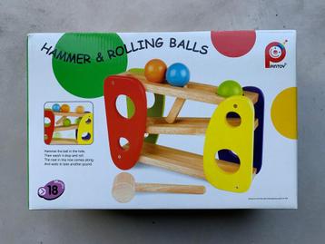 Hammer & Rolling Balls - Pintoy - Rollende ballen met hamer beschikbaar voor biedingen