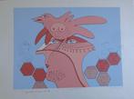 WALTER DE RYCKE / VROUWVOGELGEDACHTE / ZEEFDRUK / 56x76cm, Antiek en Kunst, Verzenden