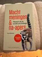 Macht, meningen & na-apers Vera Hoorens, Boeken, Psychologie, Ophalen, Nieuw, Sociale psychologie, Vera Hoorens