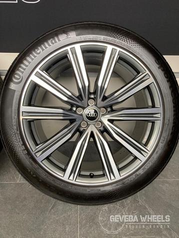 21” originele Audi Q8 SQ8 velgen + banden 5x112 4M8 601 025G beschikbaar voor biedingen