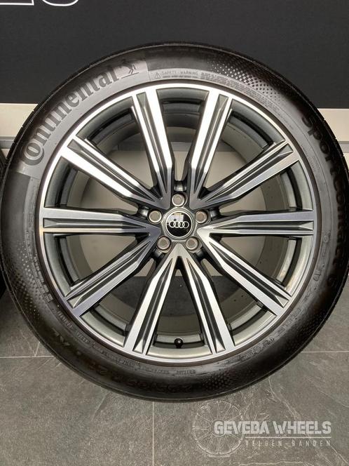 21” originele Audi Q8 SQ8 velgen + banden 5x112 4M8 601 025G, Auto-onderdelen, Banden en Velgen, Banden en Velgen, Zomerbanden