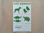 Sabena Sticker #002 Live Animals - Contents - Sabena Cargo, Verzamelen, Ophalen of Verzenden, Nieuw