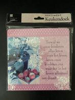 NIEUWE !!! Keukendoek met sentiment tekst (Cadeautip )  🍄, Huis en Inrichting, Keuken | Textiel, Ophalen of Verzenden, Nieuw