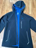 Jas zwart met blauw en kap, Jongen of Meisje, Decathlon, Ophalen of Verzenden, Zo goed als nieuw