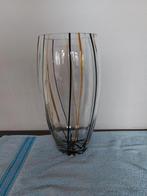 Glazen vaas art of living, Huis en Inrichting, Ophalen, Zo goed als nieuw, Zwart