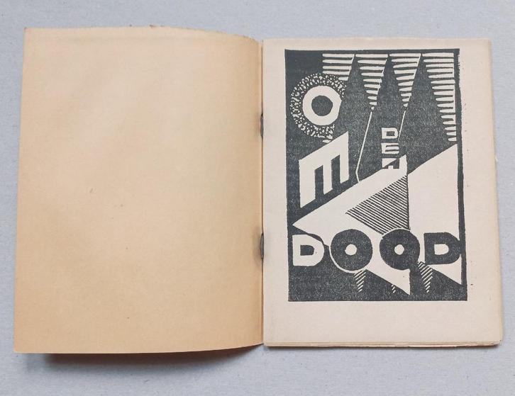 Lino Jozef Peeters Roel Houwink Om den dood De Driehoek 1925, Boeken, Kunst en Cultuur | Beeldend, Ophalen of Verzenden