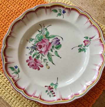 Assiette décorative, en porcelaine de Lunéville, Enlèvement ou Envoi