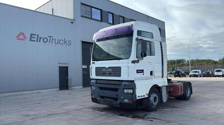 MAN TGA 18.480 (POMPE MANUELLE / MANUAL PUMP / MANUAL GEARBO, Auto's, Vrachtwagens, Bedrijf, Te koop, ABS, Airconditioning, Elektrische ramen