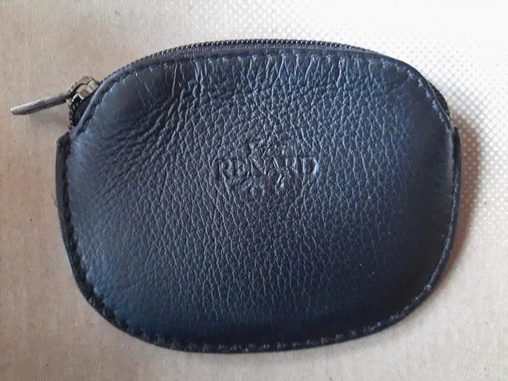 Porte-monnaie foulonné en cuir Yves Renard, Handtassen en Accessoires, Portemonnees, Nieuw, Overige merken, Zwart, Leder, Ophalen of Verzenden