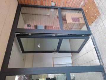 Raamgeheel met deur, aluminium  beschikbaar voor biedingen