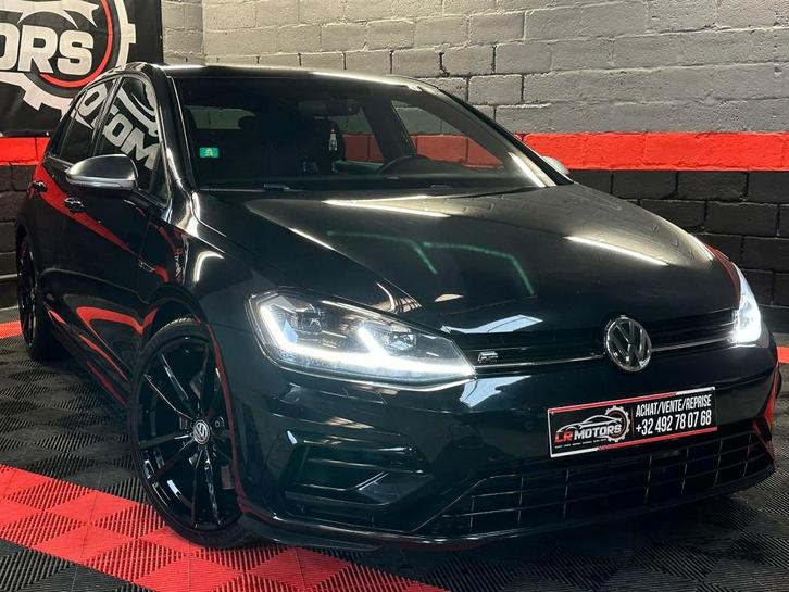 ** VW Golf 7.5 R//DSG 4 MOTION// VOLLEDIG ZWART**, Auto's, Volkswagen, Bedrijf, Te koop, Golf, 4x4, ABS, Adaptieve lichten, Adaptive Cruise Control