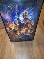 Grote Poster Avengers Endgame met kader !!!, Verzamelen, Ophalen, Gebruikt