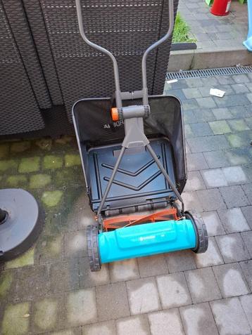 Gardena classic 400 handgrasmaaier - 40 cm en opvangbak, Tuin en Terras, Grasmaaiers, Ophalen, Gebruikt, Handgrasmaaier, Opvangbak