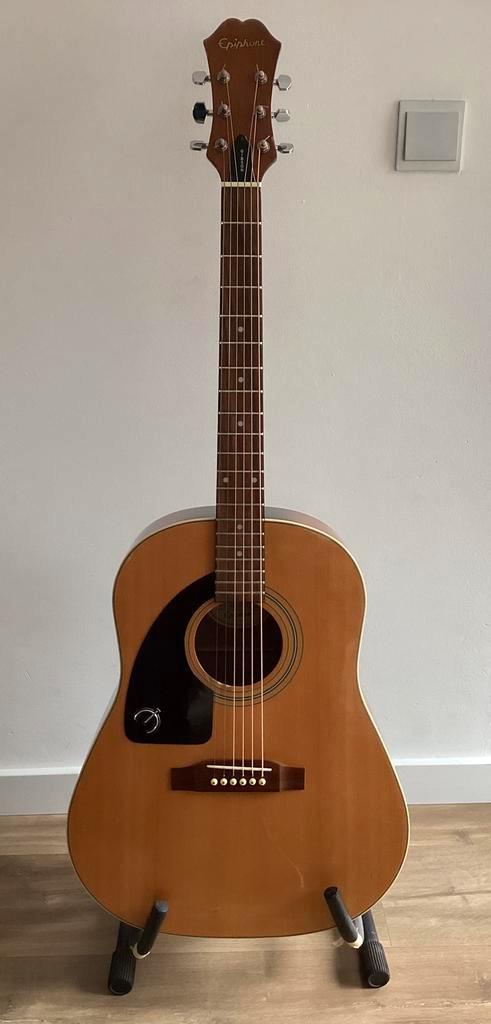 Epiphone L/H AJ15 NA linkshandige, Muziek en Instrumenten, Snaarinstrumenten | Gitaren | Akoestisch, Zo goed als nieuw, Ophalen