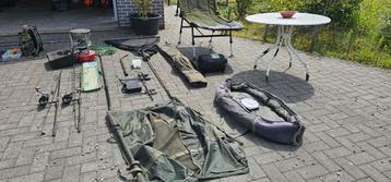 Divers materiaal karpervissen beschikbaar voor biedingen