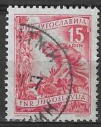 Joegoslavie 1952/1953 - Yvert 592 - Landbouwster (ST), Timbres & Monnaies, Timbres | Europe | Autre, Affranchi, Envoi, Autres pays