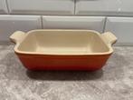 Le Creuset ovenschaal 19 x 13., Ophalen of Verzenden, Zo goed als nieuw