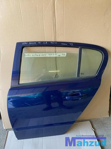 OPEL ASTRA H Blauw 4CU Links linker achter deur portier beschikbaar voor biedingen