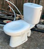 toilet, toiletbril compleet, spoelbak compleet, Ophalen, Gebruikt, Toilet