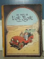 Tintin - Tintin au Pays de l'Or Noir - 15 (1950), Gelezen, Ophalen of Verzenden, Eén stripboek, Hergé