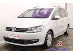 Volkswagen Sharan 2.0CR TDI BMT Comfortline 5PL. Leder GPS, Monovolume, Parkeersensor, Wit, 5 deurs