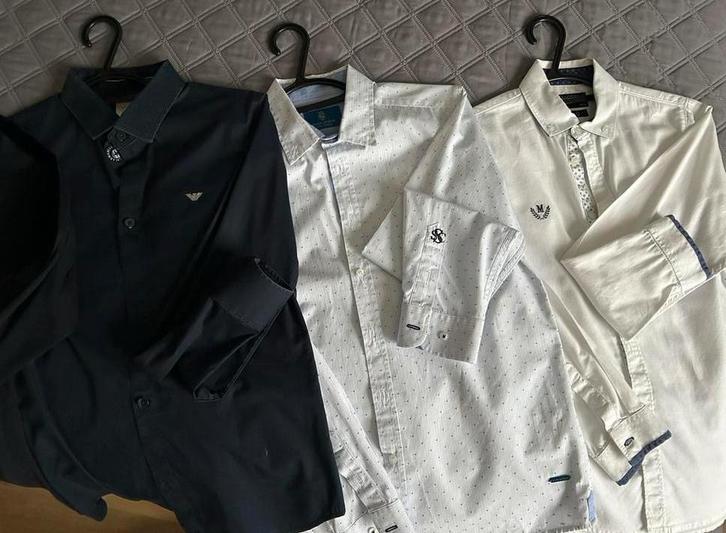 Hemd / scapa Armani jongens, Kinderen en Baby's, Kinderkleding | Overige, Zo goed als nieuw, Ophalen