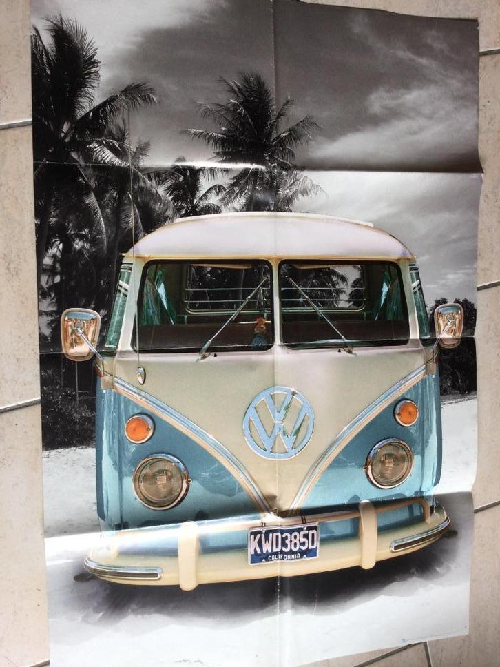 J.D. MOOR „BUDDHA” VOLKSWAGEN „SPA-FRANCORCHAMPS”, Verzamelen, Posters, Gebruikt, Overige onderwerpen, Deurposter of groter, Rechthoekig Staand