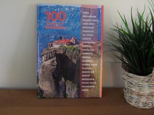 100 Mooiste wereldwonderen  (op 5 continenten), Boeken, Reisgidsen, Zo goed als nieuw, Reisgids of -boek, Ophalen of Verzenden