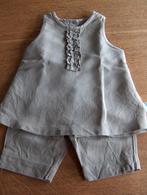 mooi setje: broek & tuniek, merk: petit filou, maat: 62, Kinderen en Baby's, Babykleding | Maat 62, Gebruikt, Meisje, Ophalen of Verzenden