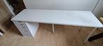 Wit bureau Ikea, Huis en Inrichting, Ophalen, Gebruikt, Bureau